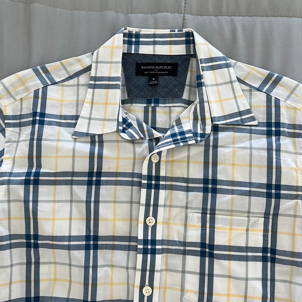 Banana Republic Plaid